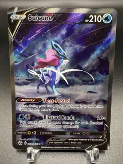 2023 pokemon Suicune V GG38/GG70 Crown Zenith: Galarian Gallery Holo - Image 1