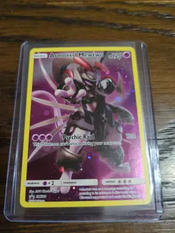 FULL ART Armored Mewtwo HOLO Promo SM228 Pokemon Collector's Chest 2019 - NM - Image 1