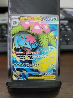 Pokemon TCG Mega-Venusaur-EX Mega Evolutions Holo Full Art Ultra Rare - Image 1