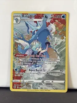 Pokemon TCG Kingdra Holo Rare Trainer Gallery TG03/TG30 Astral Radiance - Image 1