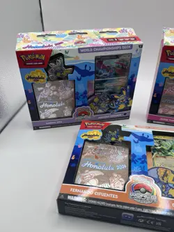 Pokemon 3 Honolulu World 2024 Sealed Jesse Parker, Sakuya Ota, Fernando Cifuente - Image 2