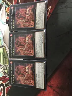 yugioh- 3x Super Quantal Mech Beast Magnaliger OTS Pack 10 Common NM - Image 2