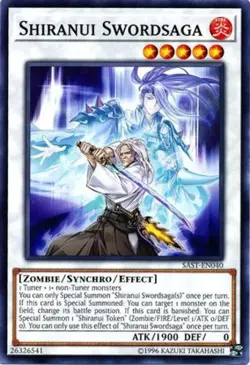 Shiranui Swordsaga - SAST-EN040 - Common - Unlimited Edition - Heavily Played - Image 1