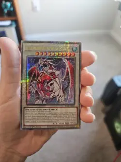 Yu-Gi-Oh TCG Lancea,Ancestral Dragon Of The Ice MountainQCSR1stEditionBLTR-EN005 - Image 1