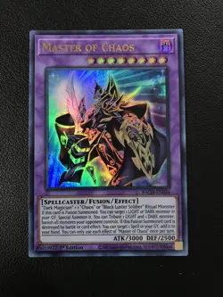 Yu-Gi-Oh #BACH-EN036 Master of Chaos Ultra Rare (1st Edition) - Image 1