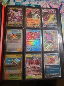 Pokemon Card Lot Binder V/VMAX Modern IR SIR Hits Ex 144 Cards NM 2x Graded CGC - Image 1