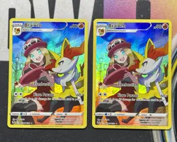 Pokemon TCG Braixen TG01/TG30 Silver Tempest Trainer Gallery 2 cards - Image 1