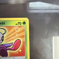 Pokemon TCG Shining Celebi SM79 Black Star Promo Card NM-LP+ Condition - Image 3