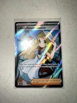 Pokemon TCG Mega Evolution Lillie’s Determination Full Art Trainer Card 169/132 - Image 1