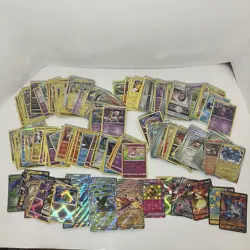 1200+ Pokemon TCG Card Bulk Lot C/UC/R No Energies - Holos V Ex Radiant See Pics - Image 2