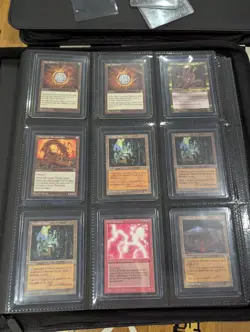 OLD Magic the Gathering Collection - Mox Diamond X2 + Many old valuable cards - Image 1