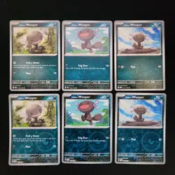 Pokemon Wooper & Quagsire x14 Card Lot Bundle - Image 1