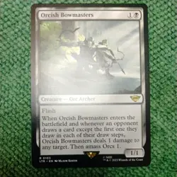 MTG: Orcish Bowmasters Card Regular 103 Lord of the Rings LTR- NM - Image 1