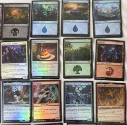 Magic The Gathering 40X All Foil Cards | Uncommon, Common & Land NM - Image 4