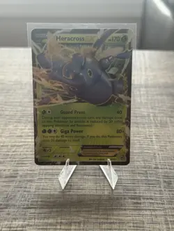 MP Heracross EX 4/111 XY Furious Fists Holo Ultra Rare Pokemon card English - Image 2