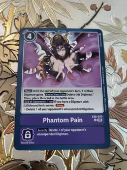 Digimon Card Game Phantom Pain EX6-070 U Infernal Ascension Lilithmon - Image 1
