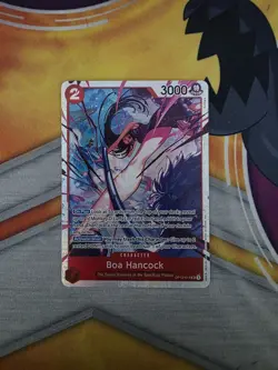 Boa Hancock OP12-014 English SR Legacy Master One Piece Card Game - Image 1