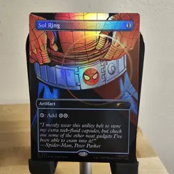 Foil Secret Lair Sol Ring 1993 x1 Magic Cards MTG Spider-Man - Image 1