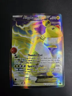 Ampharos EX - 87/98 - Pokemon Ancient Origins XY Full Art Ultra Rare Card NM - Image 1