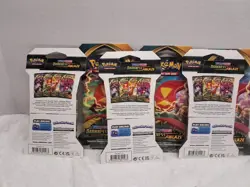 6 Packs Pokemon Sword & Shield Darkness Ablaze Booster Pack Cards New. T45 820650807138 - Image 2