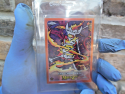 MetaZoo Topps Chrome CHAR MAN 03/25 ORANGE Refractor Card - Image 1
