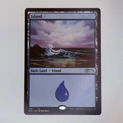 Island (103) (Bob Ross) Secret Lair Drop MTG NM - Image 1