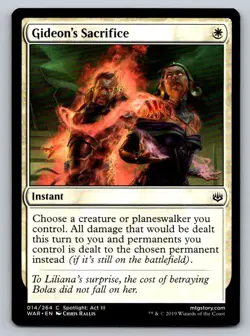 Gideon's Sacrifice War of the Spark Regular - Image 1