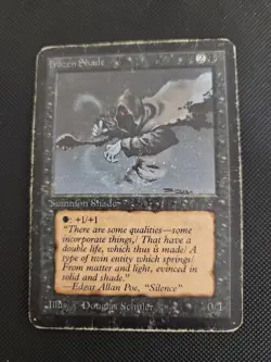 MTG Magic the Gathering Alpha Frozen Shade Heavy Played Vintage Old School #1 - Image 1