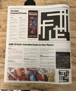 SDCC 2025 Daily Bugle Spider-Man Magic The Gathering Newspaper Playmat - Image 3