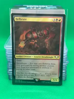 Helbrute - Warhammer 40k - Surge Foil - MTG - Damaged - Image 1