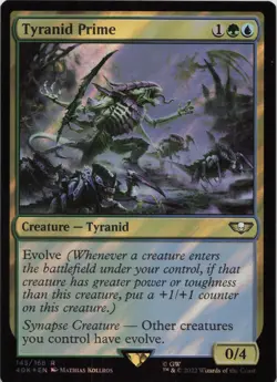 Tyranid Prime (Surge Foil) - FOIL - R Universes Beyond: Warhammer 40,000 145 - M - Image 1