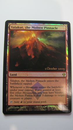 Magic The Gathering - Valakut, the Molten Pinnacle - PROMO FOIL - Image 1