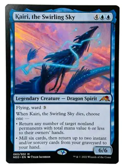 MTG Kairi, the Swirling Sky Kamigawa: Neon Dynasty Magic NEO NM X1 - Image 1