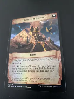 Foil Ojer Axonil, Deepest Might Temple of Power MTG Lost Caverns Of Ixalan NM - Image 4