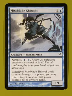 Mistblade Shinobi x1 Betrayers of Kamigawa 1x Magic the Gathering MTG - Image 1