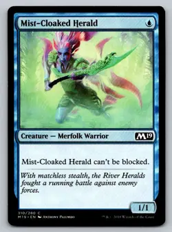 Mist-Cloaked Herald Rivals of Ixalan Regular - Image 1