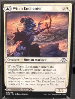 MTG Modern Horizons 3 Witch Enchanter/Witch-Blessed Meadow (Uncommon) - Image 1