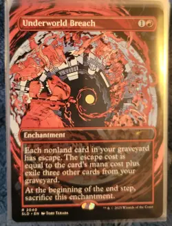 MTG Underworld Breach 2040 Secret Lair NM - Image 2