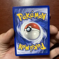 1999 Pokemon Wizards Black Star Promos Team Rocket's Meowth #18 Vintage c430 - Image 4