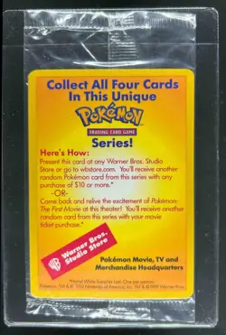 1999 Pokemon/Warner Bros. The First Movie Promo - Image 1