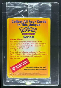 1999 Pokemon/Warner Bros. The First Movie Promo - Image 1