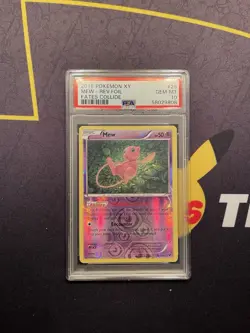 2016 POKEMON XY FATES COLLIDE 29/124 MEW REVERSE FOIL PSA 10 *LOW POP 38* - Image 1