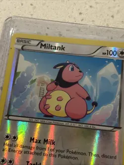 Pokemon TCG Miltank 93/116 Plasma Freeze MP Reverse Holo - Image 4