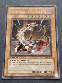 Fusilier Dragon, the Dual-Mode Beast 1st Edition RDS-EN031 Yu-Gi-Oh trading - Image 2