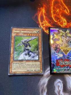 Yu-Gi-Oh! Silent Swordsman LV5 EEN-ENSE4 Limited Secret 032 - NM VLP LP - Image 1