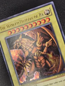 The Winged Dragon of Ra LC01-EN003 Yu-Gi-Oh Legendary Collection 1 Limited. Holo - Image 3