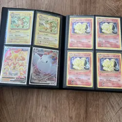 Pokemon Binder Lot Vintage Cards Base Set, Fossil, Jungle, Team Rocket And More! - Image 1