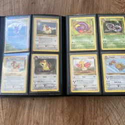 Pokemon Binder Lot Vintage Cards Base Set, Fossil, Jungle, Team Rocket And More! - Image 3