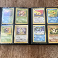 Pokemon Binder Lot Vintage Cards Base Set, Fossil, Jungle, Team Rocket And More! - Image 5