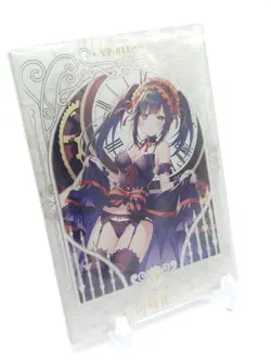 Qianse - Anime Waifu YP Resin Trading Card - Tokisaki Kurumi - NUMBERED 107/299 - Image 2